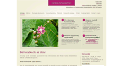 Desktop Screenshot of hormonharmonia.hu